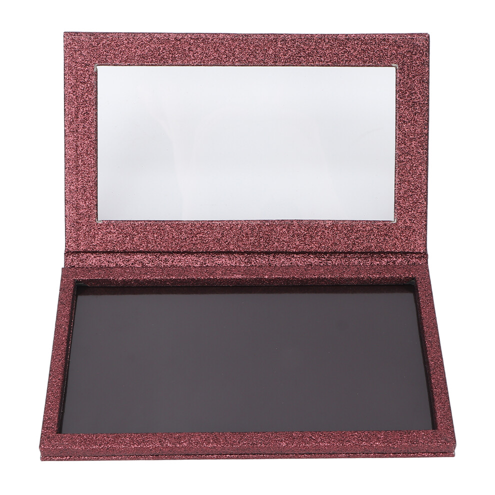 Burgundy Empty Makeup Display Pans Eyeshadow Lipstick Blush