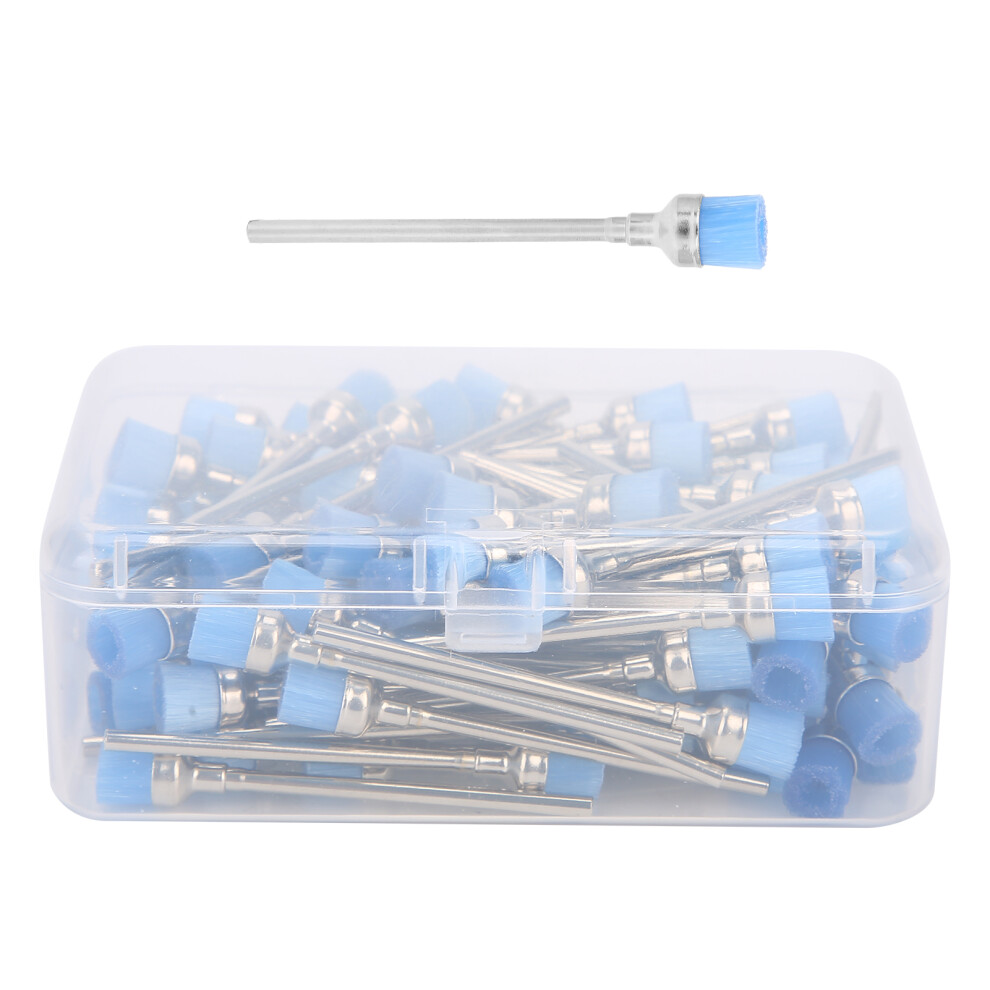 100pcs Nail Drill Bit Cleaning Brush Nail Dust