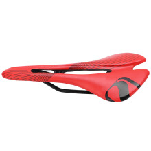 Sella da corsa impermeabile 28.5x14.3cm 235g Rosso/Nero