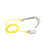 Yellow Double Steel Drift Hook with Line for Cave Diving Activities 14