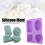 2Pcs Silicone Soap Mold 4Grids DIY HandMade 14