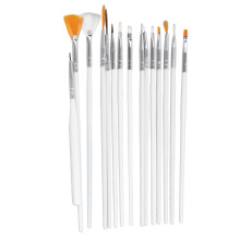 15Pcs Cookies Brushes Set, Soft Bristles, Plastic Handles, Easy Cleaning