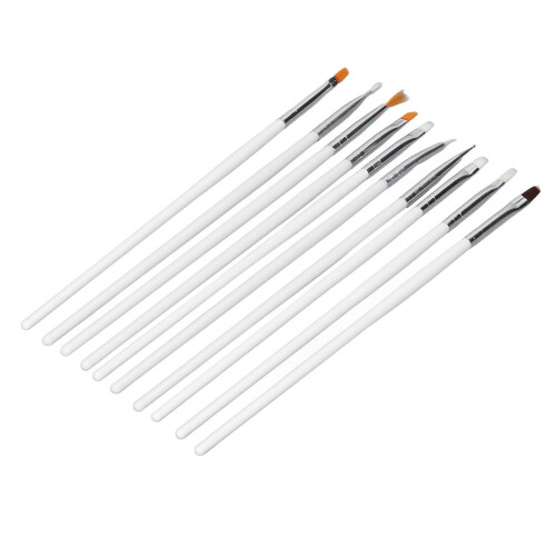 15Pcs Cookies Brushes Set, Soft Bristles, Plastic Handles, Easy Cleaning 2
