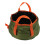 Seau pliable vert militaire 25 cm/29 cm/14 cm 6