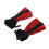 1 paquete de polainas impermeables para botas - Rojo 16