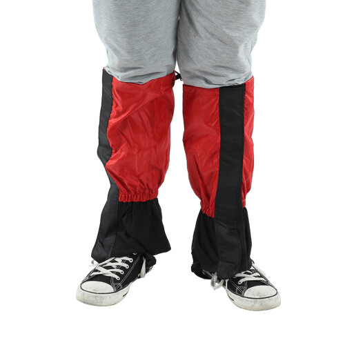 1 paquete de polainas impermeables para botas - Rojo 2