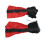 1 paquete de polainas impermeables para botas - Rojo 15