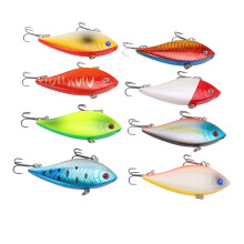 8pcs 11g 7cm Floating Lure with 3D Eyes for Sea Fishing