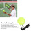 Tennis Training Balls with String, Rebound Practice Tool, 78g 10