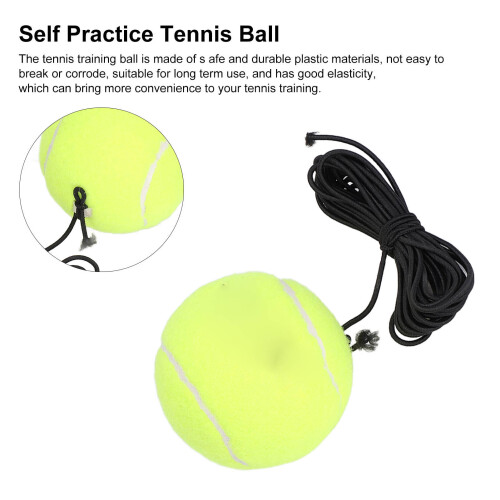 Tennis Training Balls with String, Rebound Practice Tool, 78g 2