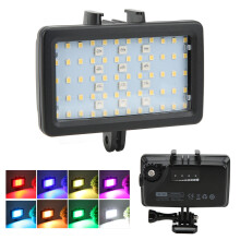 SL‑20 RGB Wasserdichte Tauchfülllicht Unterwasser-LED-Video-Licht mit 8 Beleuchtungsmodi für Hero 9 Actionkamera