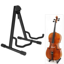 Folding Cello Stand A Frame Holder for Cello, Bass, Violin, Ukulele, Electric Bass, Acoustic Guitar, Lightweight Portable Design