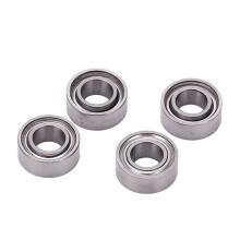 4 Stück Edelstahl-Luftlager 5x10x4mm für Arrma 3S 1/10 ferngesteuerte Autos