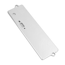 Aluminiumlegierung Batterieplattengehäuse Abdeckung für HSP 94122 94155 94166 94177 94188 1/10 RC Auto Teile Silber