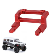 Aluminium Frontstoßstangenhalter für RC-Auto für AXIAL SCX24 1/24 Maßstab RC-Fahrzeug Upgrade Ersatz Rot