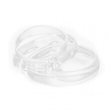 1 Pair Invisible Transparent Adjustable Buckle Design Shoe Straps Women High Heels Shoes Bands Shoe Accessories