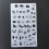 Junk Journaling Stencil Set Template Geometry Shap 7
