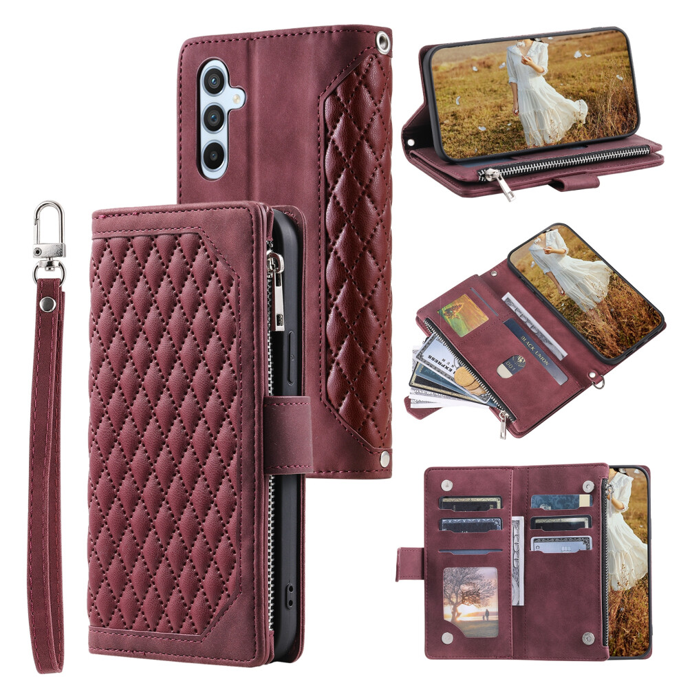 (Wine ) For Samsung Galaxy S25 Fe Case Red 6914275990161