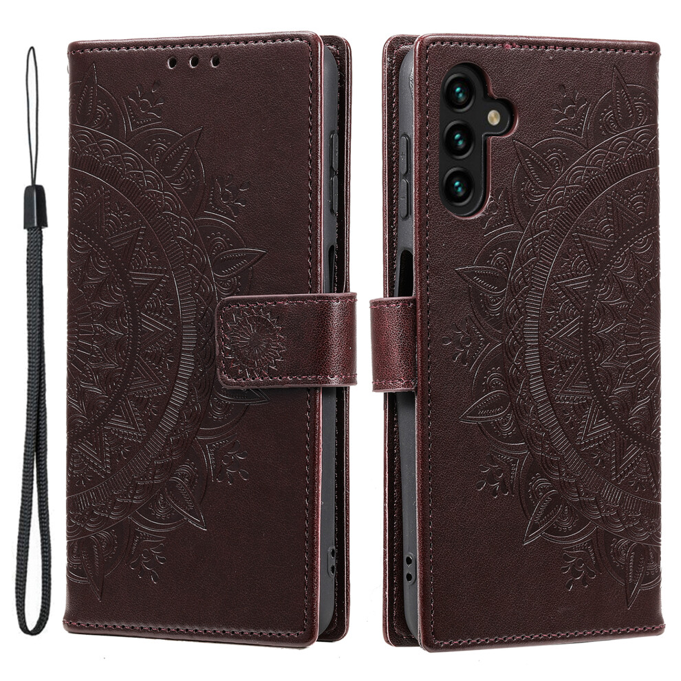 (Brown) For Samsung Galaxy S25 Fe Case Brown 6914275084174