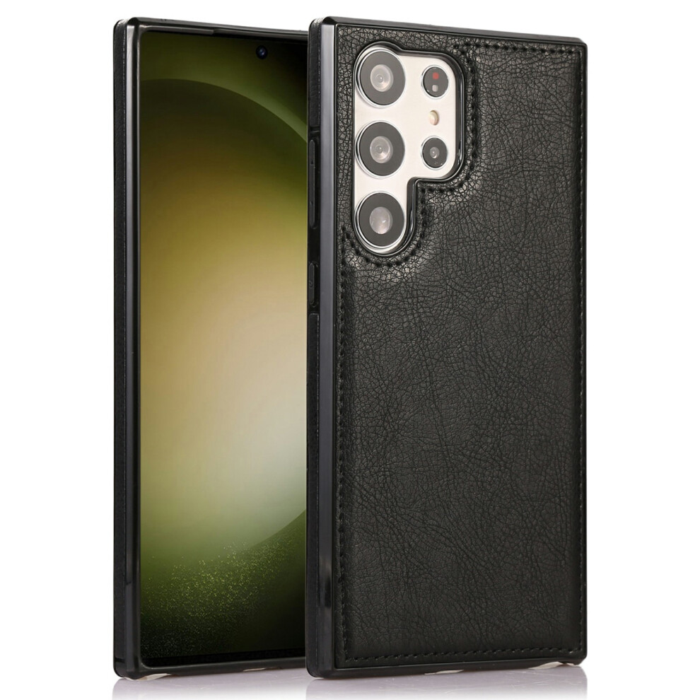 (Black) For Samsung Galaxy S24 Ultra Case Black 6914271159432