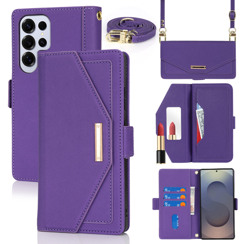 (Purple) For Samsung Galaxy S25 Ultra Case Purple 6914272978520