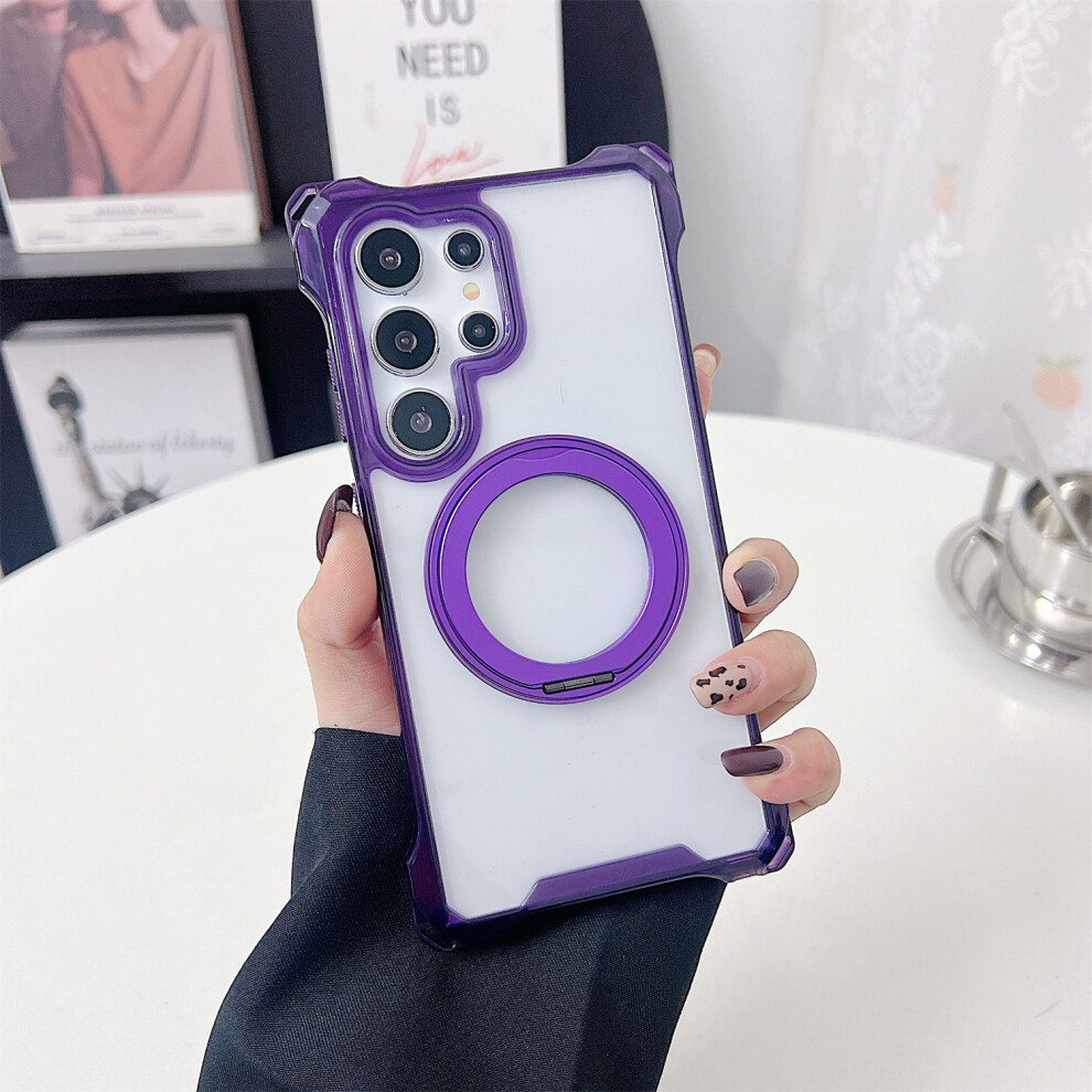 (Purple) For Samsung Galaxy S24 Ultra Case Purple 6914279467829