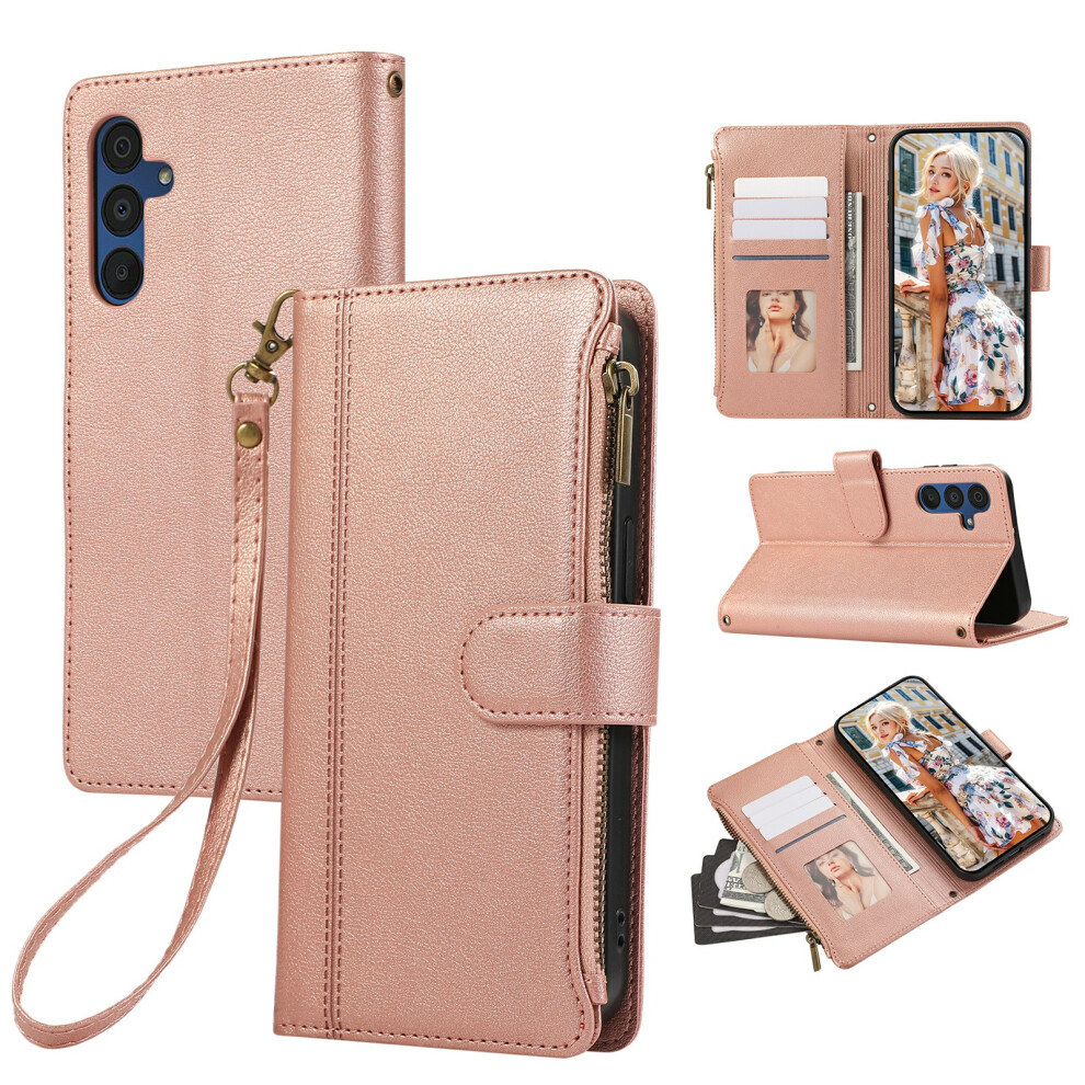 (Rose ) For Samsung Galaxy S25 Case Gold 6914279316271