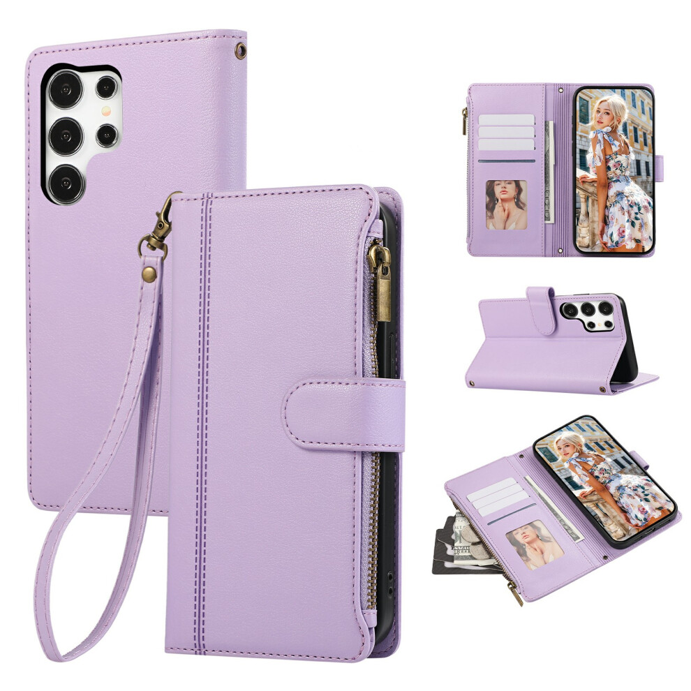 (Purple) For Samsung Galaxy S24 Ultra Case Purple 6914277032104