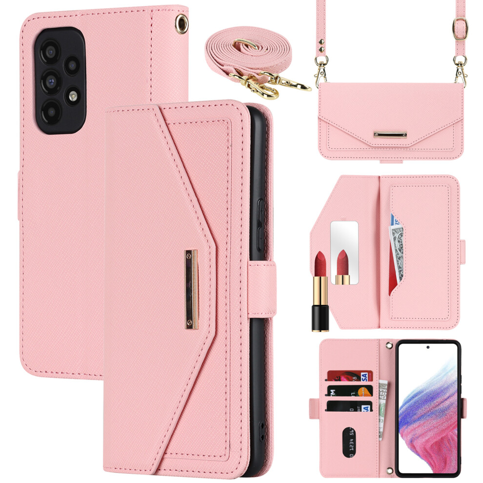 (Pink) For Samsung Galaxy A53 5G Case Pink 6914278709807