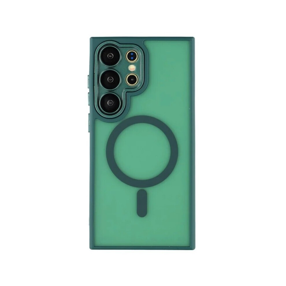 (Dark ) For Samsung Galaxy S24 Ultra Case Green 6914272577617