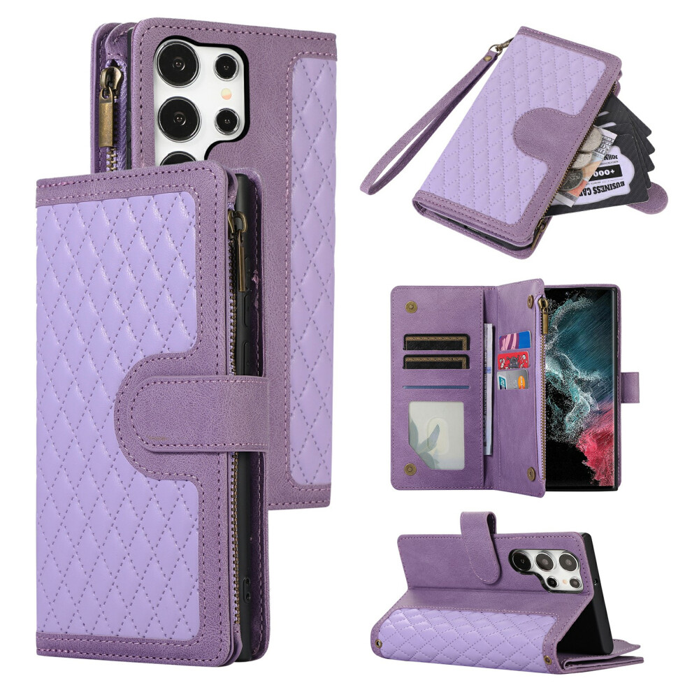 (Purple) For Samsung Galaxy S24 Ultra Case Purple 6914272632842