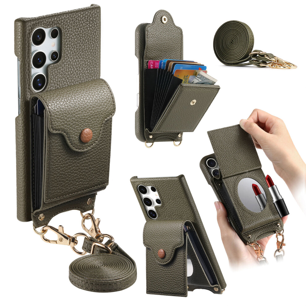 (Midnight ) For Samsung Galaxy S23 Ultra Case Green 6914270622487