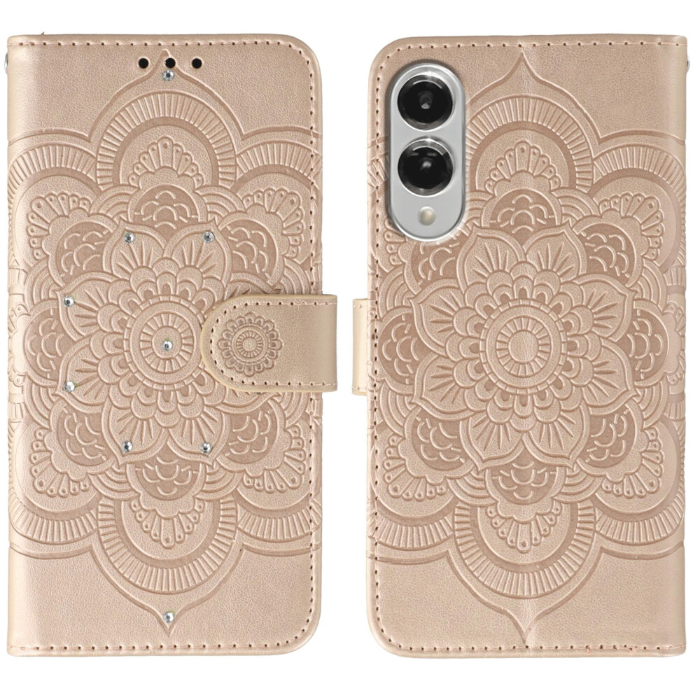 (Rose ) For Samsung Galaxy S25 Edge Case Gold 6914274479711