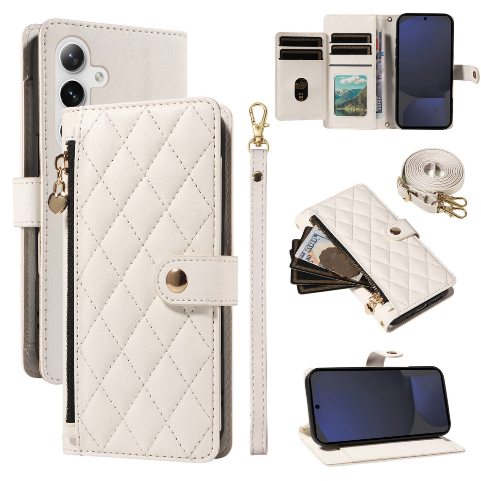 (White) For Samsung Galaxy S24 Fe Case White 6914275230090