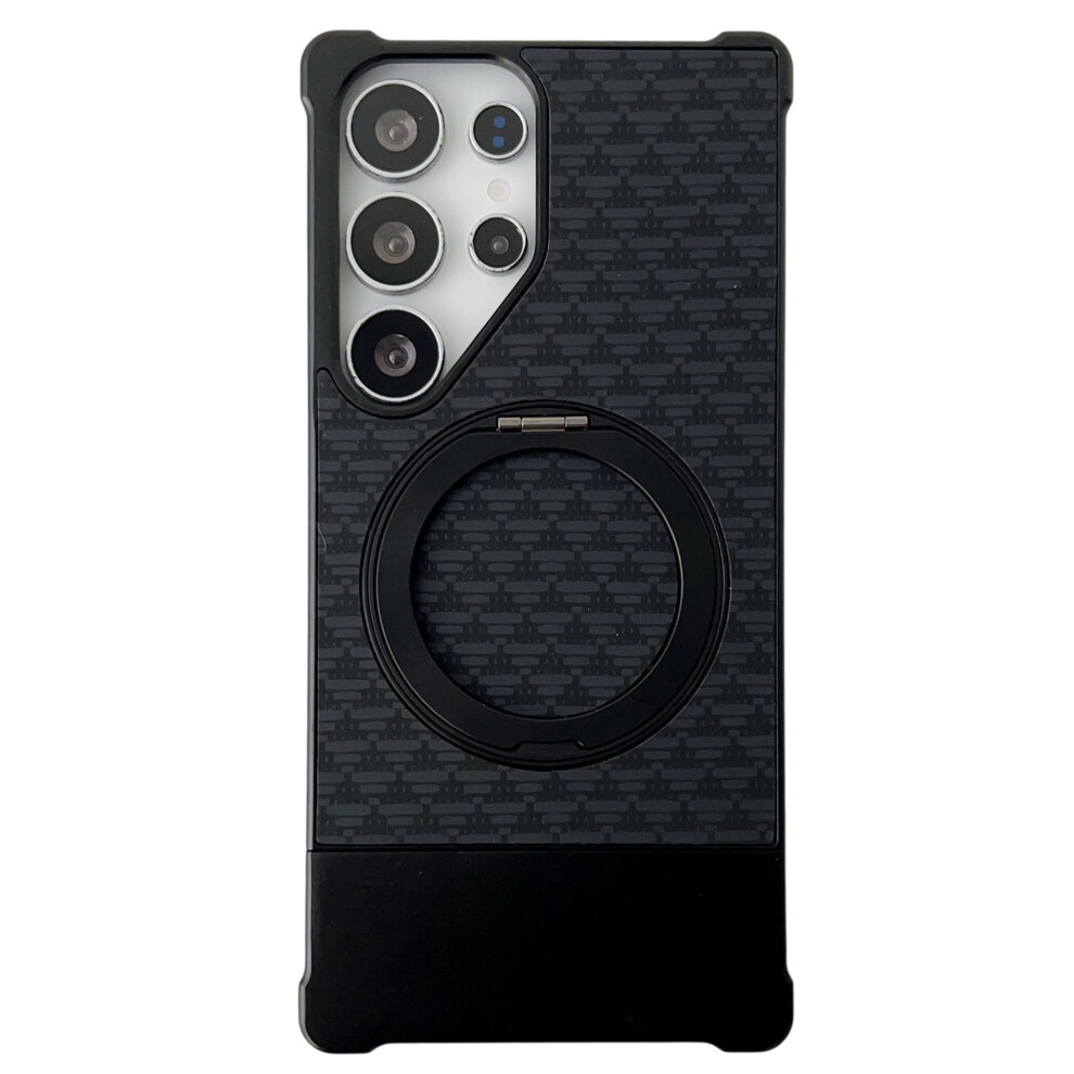 (Black) For Samsung Galaxy S24 Ultra Case Black 6914276043439