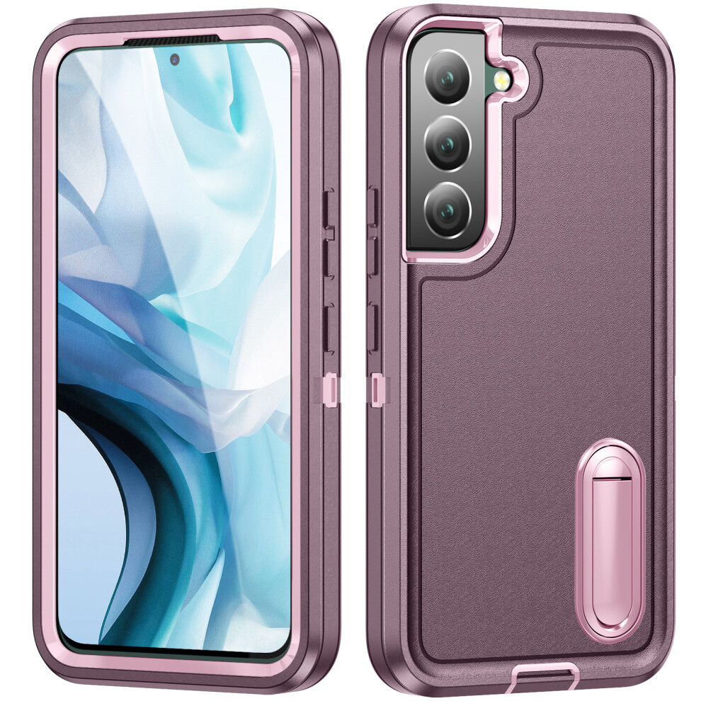 (+Pink) For Samsung Galaxy S22 5G Case Purple/Pink 6914275324140