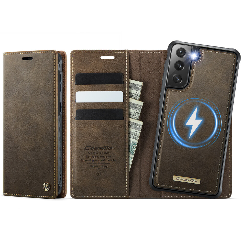 (Coffee) For Samsung Galaxy S21 4G Case Brown 6914271497657
