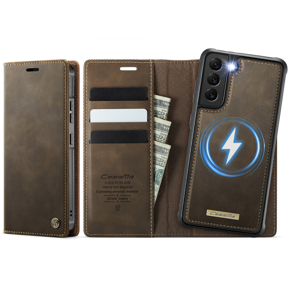 (Coffee) For Samsung Galaxy S22+ 5G Case Brown 6914273134444