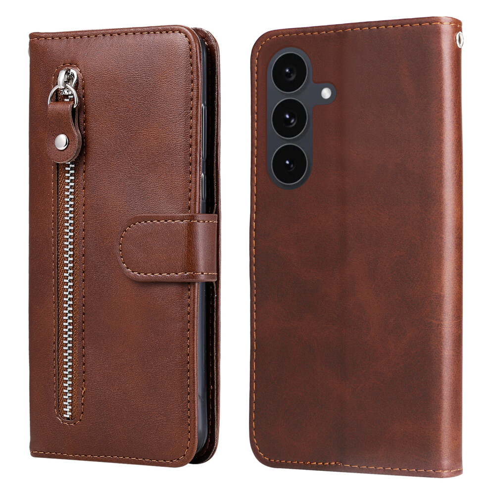 (Brown) For Samsung Galaxy S25 Fe Case Brown 6914276088133