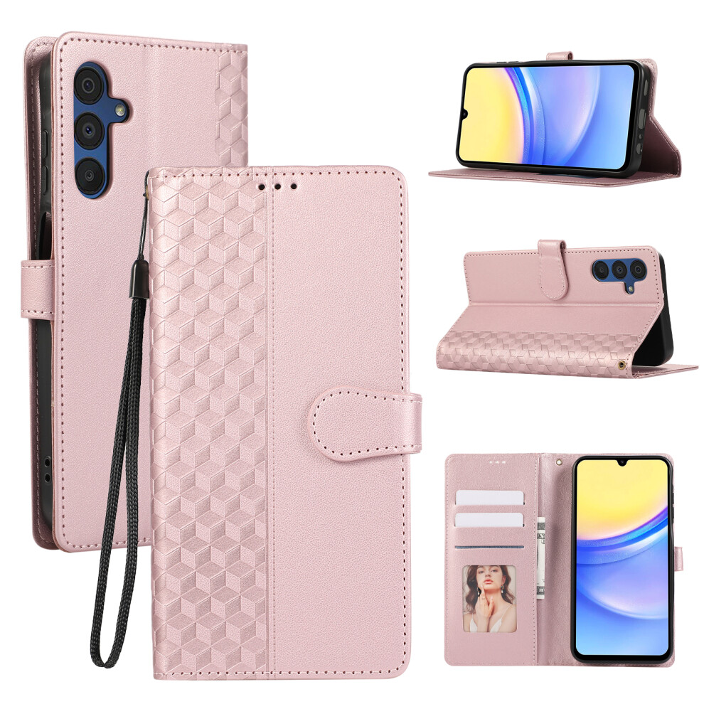 (Rose ) For Samsung Galaxy A36 5G Case Gold 6914274409350