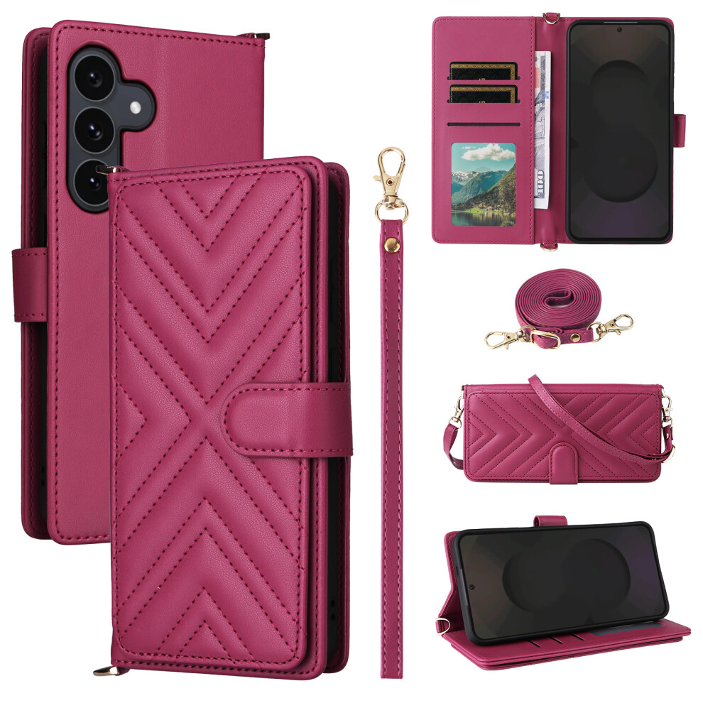 (Rose) For Samsung Galaxy S25 Fe Case 6914270950733