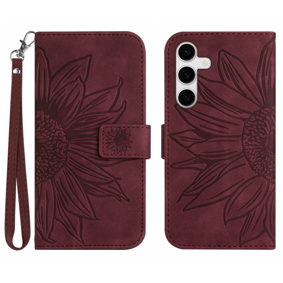 (Wine ) For Samsung Galaxy S25 Fe Case Red 6914272313437