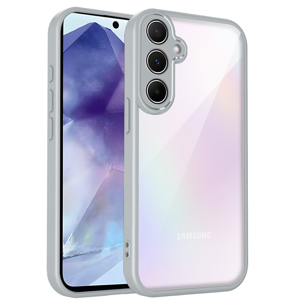 (Grey) For Samsung Galaxy S24 Fe Case Grey 6914278744341