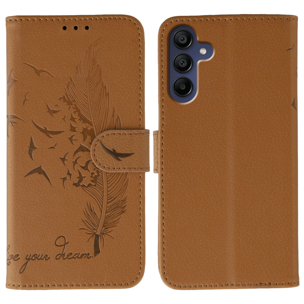 (Brown) For Samsung Galaxy S25 Fe Case Brown 6914278399367