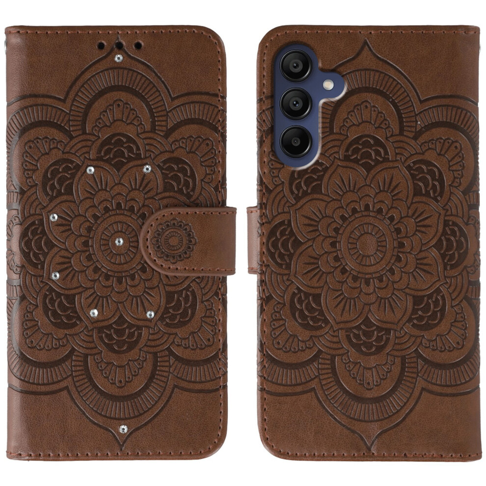 (Brown) For Samsung Galaxy S24 Fe Case Brown 6914279973078