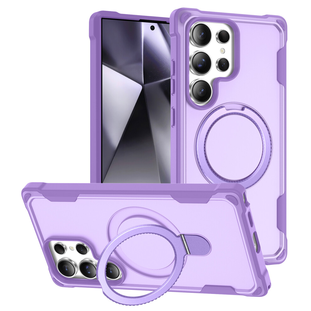 (Purple) For Samsung Galaxy S24 Ultra Case Purple 6914270945456