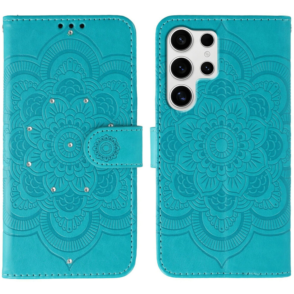 (Blue) For Samsung Galaxy S24 Ultra Case Blue 6914273318578