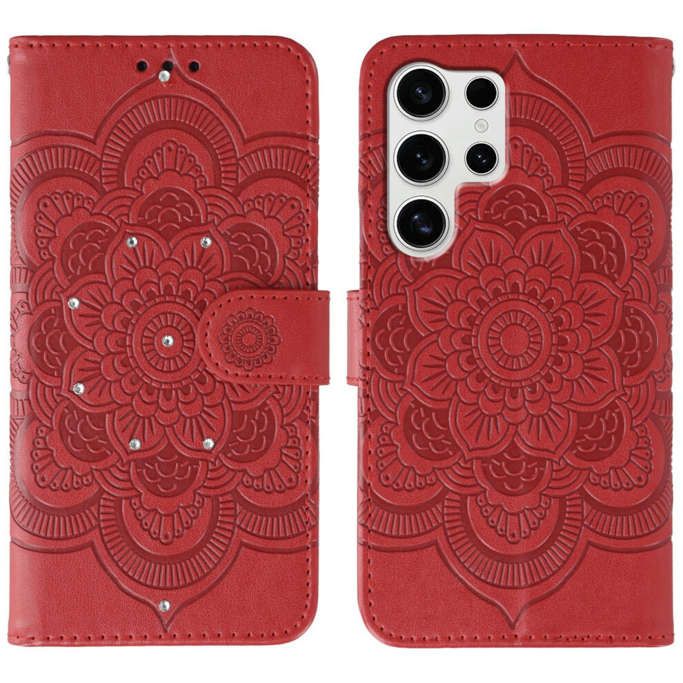 (Red) For Samsung Galaxy S24 Ultra Case Red 6914274481585