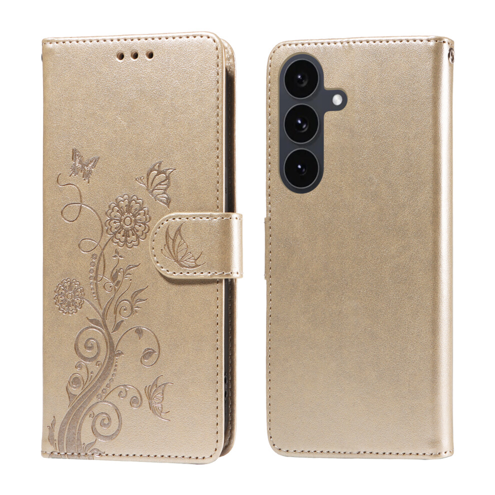 (Golden) For Samsung Galaxy S25 Fe Case Golden 6914272906356