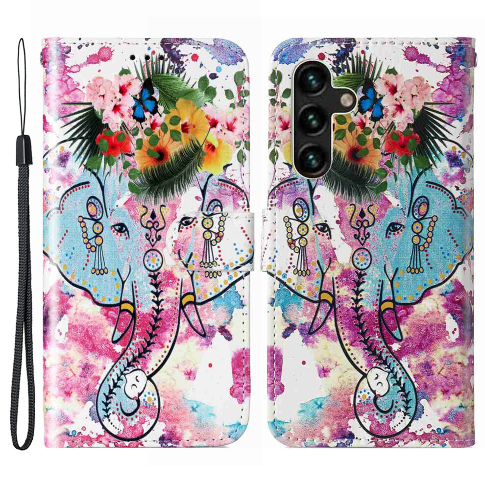 (Flower Elephant) For Samsung Galaxy S25 Fe Case 6914273635521
